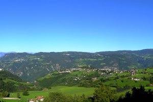 Blick auf Völs und Umgebung